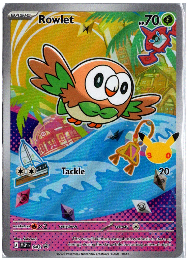 Rowlet 043 (Mega Evolutions Promos)