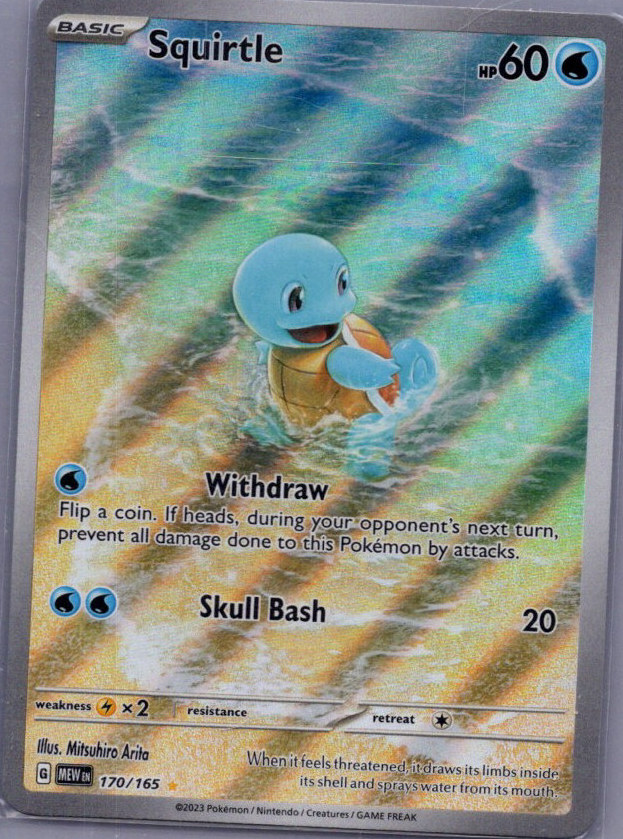 Squirtle 170/165 (Scarlet & Violet 151)