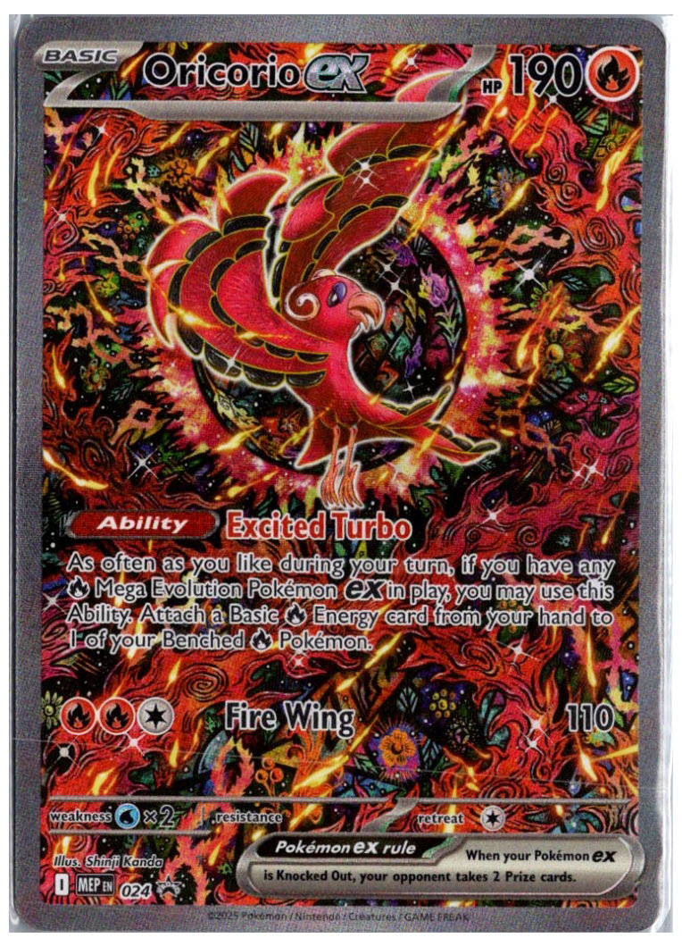 Oricorio ex 024 (Mega Evolutions Promos)