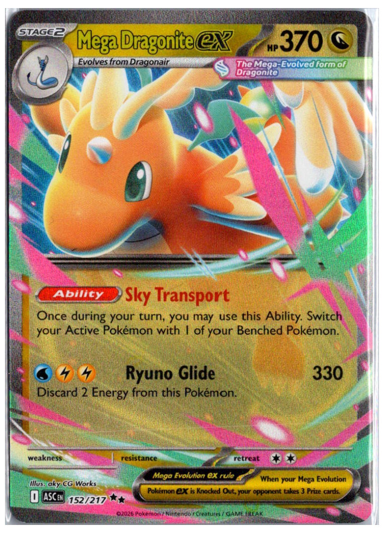 Mega Dragonite ex 152/217 (Ascended Heroes)