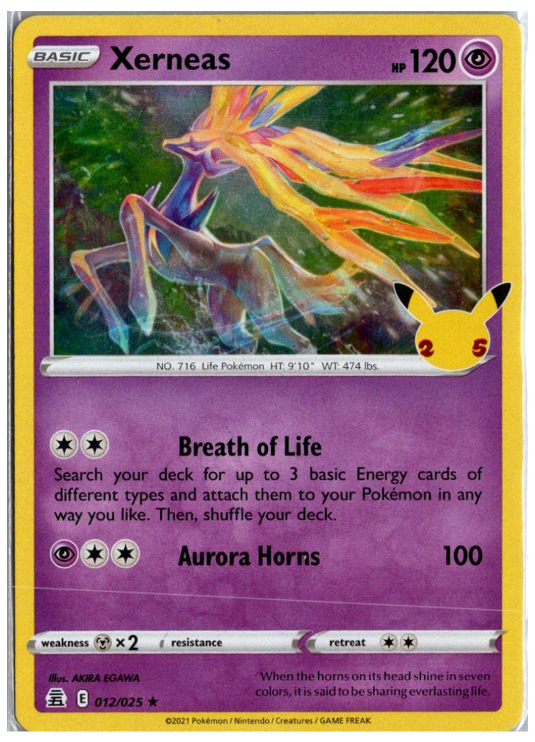 Xerneas 012/025 (Celebrations)