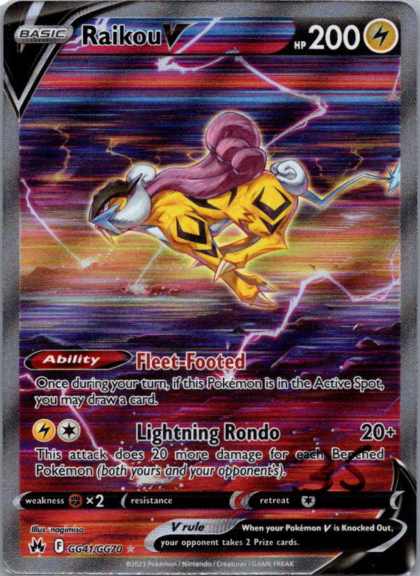 Raikou V GG41/GG70 (Crown Zenith)