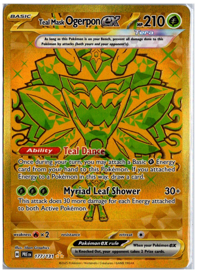 Teal Mask Ogerpon ex 177/131 (Prismatic Evolutions)