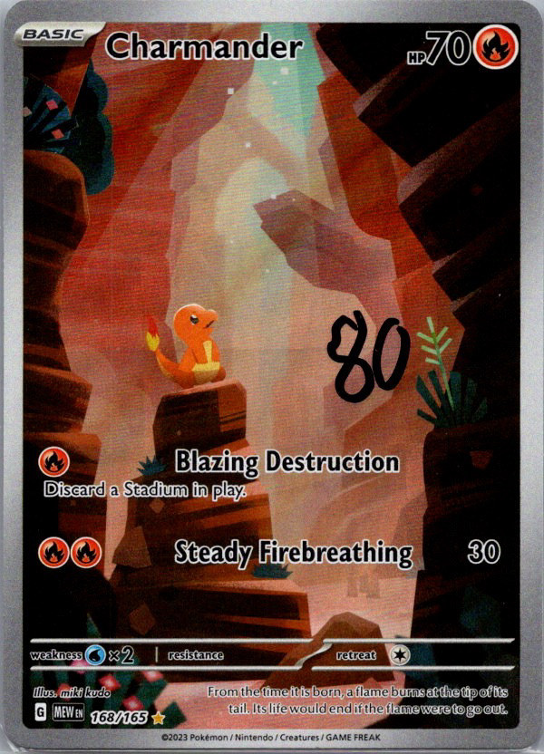 Charmander 168/165 (Scarlet & Violet 151)