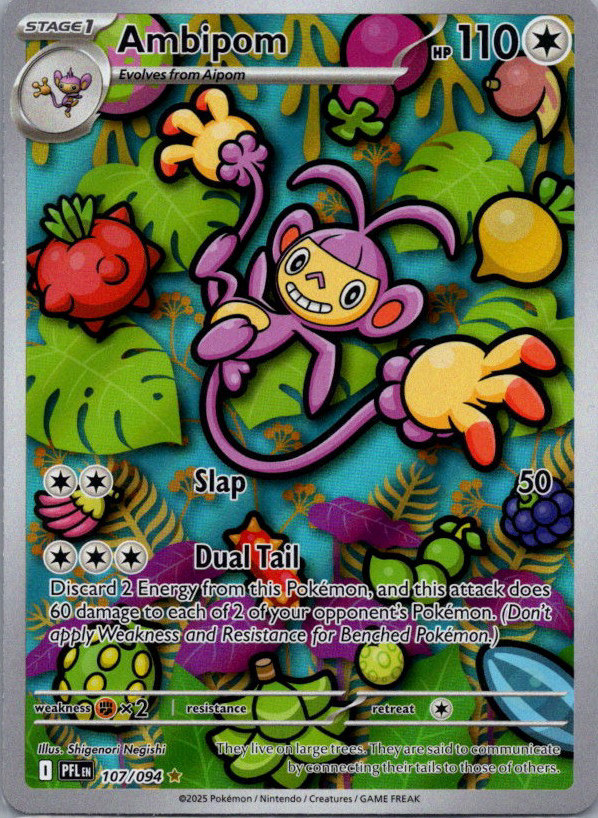 Ambipom 107/094 (Phantasmal Flames)