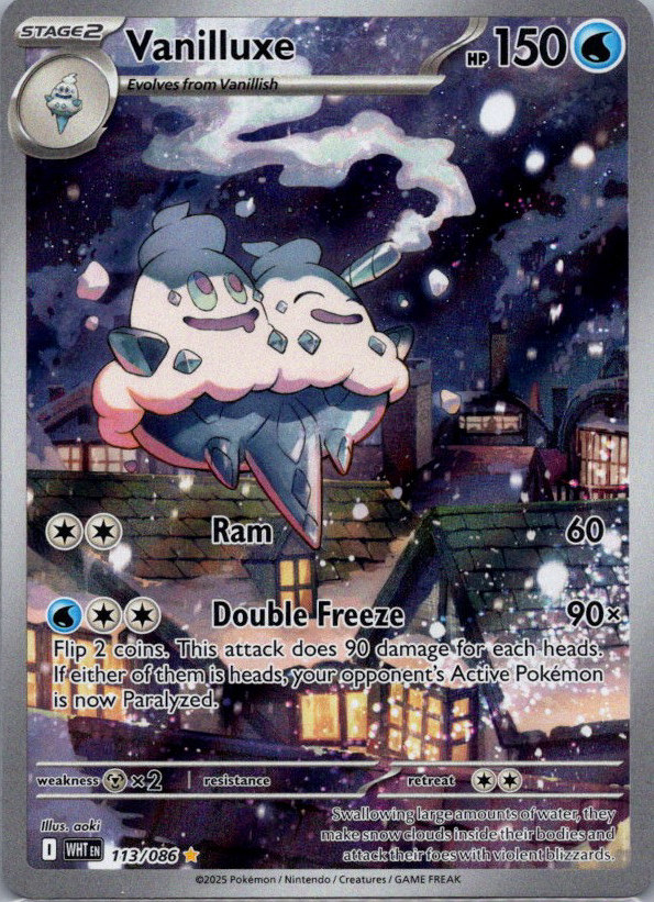 Vanilluxe 113/086 (White Flare)