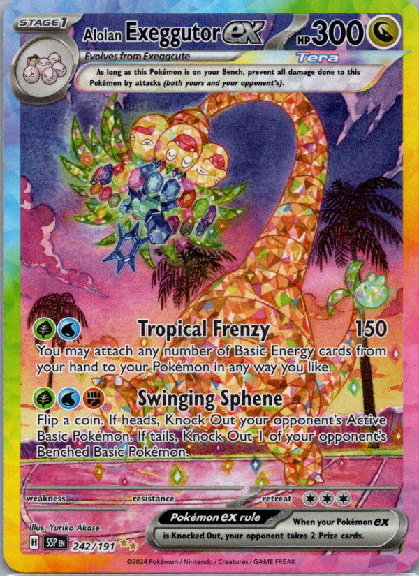 Alolan Exeggutor ex 242/191 (Surging Sparks)